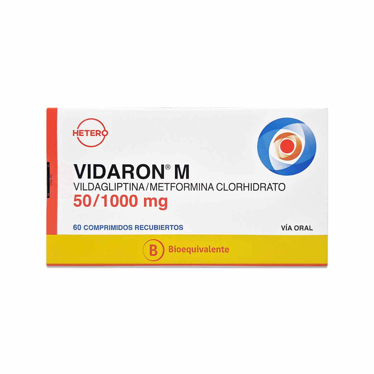 VIDARON M 50/1000 COMPRIMIDOS RECUBIERTOS