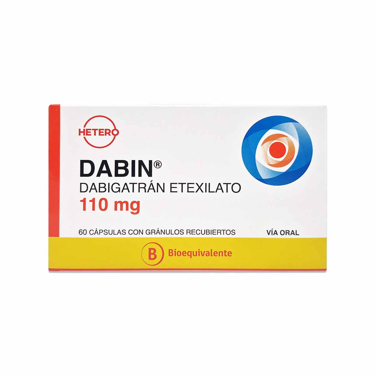 DABIN CÁPSULAS 110 mg (DABIGATRÁN ETEXILATO)
