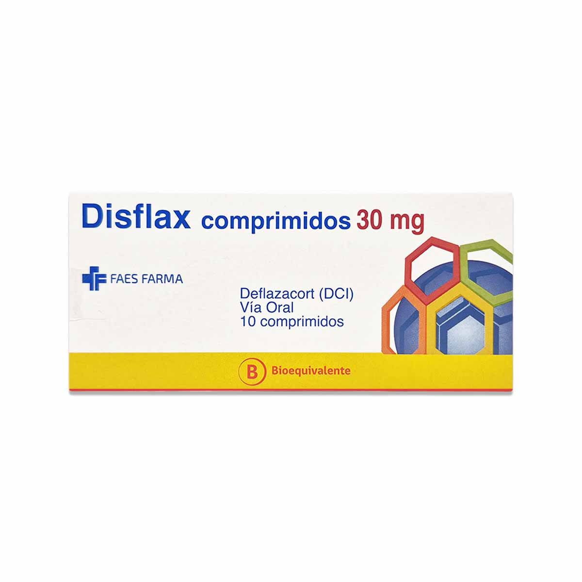 Disflax deflazacort 30 mg 10 comprimidos