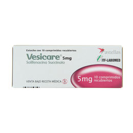 VESICARE COMPRIMIDOS RECUBIERTOS 5 mg