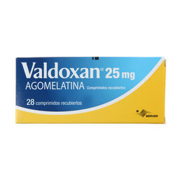 VALDOXAN COMPRIMIDOS RECUBIERTOS 25 mg