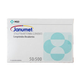 JANUMET 50/500 COMPRIMIDOS RECUBIERTOS