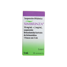 Simbrinza Brimonidina / Brinzolamida Solución Oftálmica 5ml