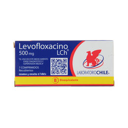 LEVOFLOXACINO COMPRIMIDOS RECUBIERTOS 500 mg