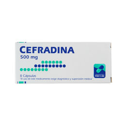 CEFRADINA CÁPSULAS 250 mg