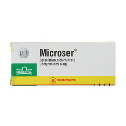 MICROSER COMPRIMIDOS 8 mg