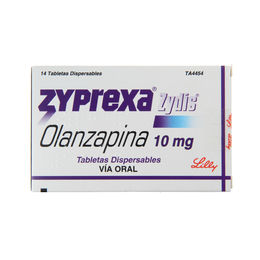ZYPREXA ZYDIS COMPRIMIDOS BUCODISPERSABLES 10 mg