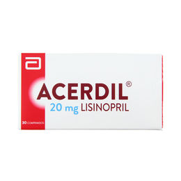 ACERDIL COMPRIMIDOS 20 mg