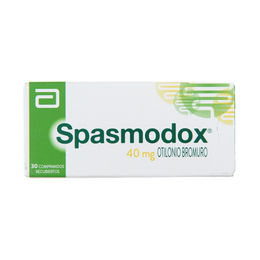 Spasmodox Otilonio Bromuro 40mg 30 Comprimidos Recubiertos
