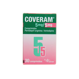 COVERAM 5/5 COMPRIMIDOS (PERINDOPRIL/AMLODIPINO)