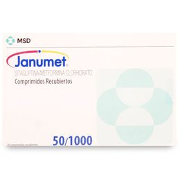 JANUMET 50/1000 COMPRIMIDOS RECUBIERTOS
