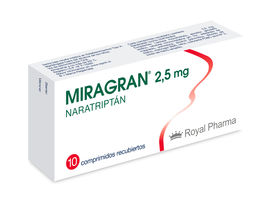MIRAGRAN COMPRIMIDOS RECUBIERTOS 2,5 mg