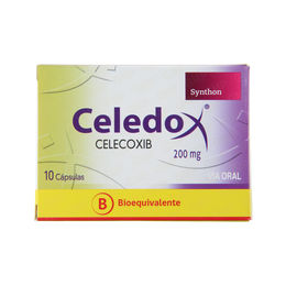 Celedox (B) Celecoxib 200mg 10 Cápsulas
