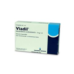 VIADIL SOLUCIÓN INYECTABLE 5 mg/mL