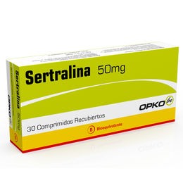 Sertralina (B) 50mg 30 Comprimidos Recubiertos