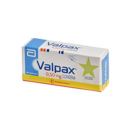 VALPAX COMPRIMIDOS 0,5 mg (CLONAZEPAM)