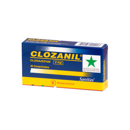 Clozanil Clonazepam 2mg