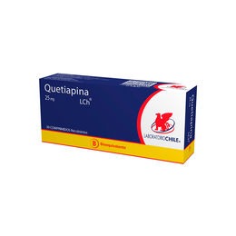 QUETIAPINA COMPRIMIDOS RECUBIERTOS 25 mg