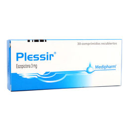 PLESSIR COMPRIMIDOS RECUBIERTOS 3 mg