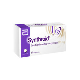 SYNTHROID COMPRIMIDOS 125 mcg (LEVOTIROXINA SÓDICA)