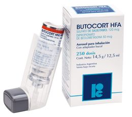 Hfa Salbutamol Beclometasona Inhalación