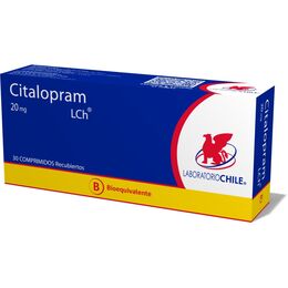 CITALOPRAM COMPRIMIDOS RECUBIERTOS 20 mg