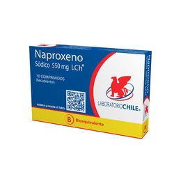 NAPROXENO SÓDICO COMPRIMIDOS RECUBIERTOS 550 mg