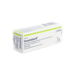 INSULATARD SUSPENSIÓN INYECTABLE 100 UI/mL
