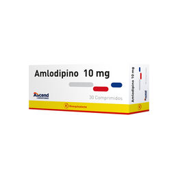 Amlodipino (B) 10mg 30 Comprimidos