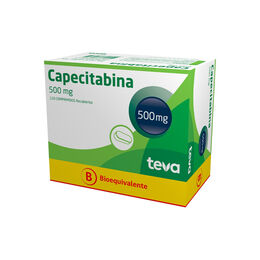 CAPECITABINA COMPRIMIDOS RECUBIERTOS 500 mg