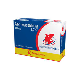 ATORVASTATINA COMPRIMIDOS RECUBIERTOS 40 mg