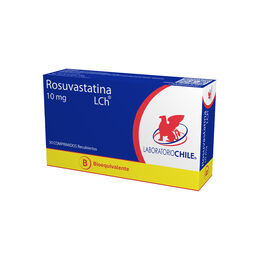 ROSUVASTATINA COMPRIMIDOS RECUBIERTOS 10 mg