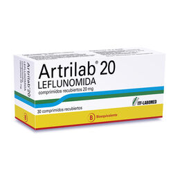 ARTRILAB 20 COMPRIMIDOS RECUBIERTOS 20 mg