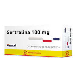 SERTRALINA  COMPRIMIDOS RECUBIERTOS 100 mg