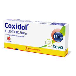 Coxidol (B) Etoricoxib 120mg 7 Comprimidos Recubiertos