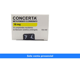Metilfenidato 18mg