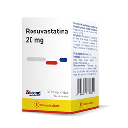 ROSUVASTATINA COMPRIMIDOS RECUBIERTOS 20 mg