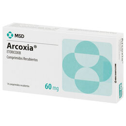 Arcoxia (R) Etoricoxib 60mg 14 Comprimidos Recubiertos