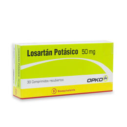 LOSARTÁN POTÁSICO COMPRIMIDOS RECUBIERTOS 50 mg