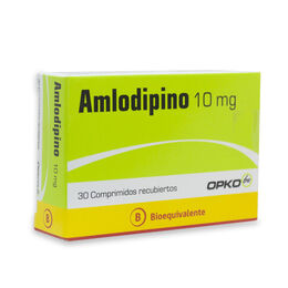 AMLODIPINO COMPRIMIDOS 10 mg