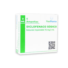 DICLOFENACO SÓDICO SOLUCIÓN INYECTABLE 75 mg/3 mL