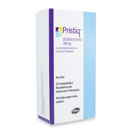 PRISTIQ COMPRIMIDOS RECUBIERTOS DE LIBERACIÓN PROLONGADA 100 mg (DESVENLAFAXINA)