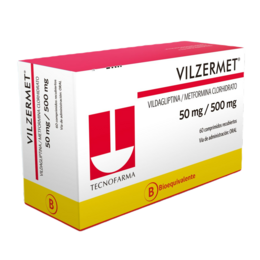 Vildagliptina Metformina 50 500