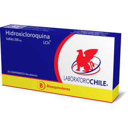 HIDROXICLOROQUINA SULFATO COMPRIMIDOS RECUBIERTOS 200 mg