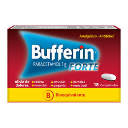 Bufferin (B) Forte Paracetamol 1g 18 Comprimidos