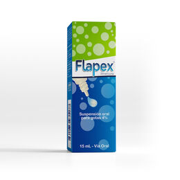 FLAPEX SUSPENSIÓN ORAL PARA GOTAS 4% (SIMETICONA)