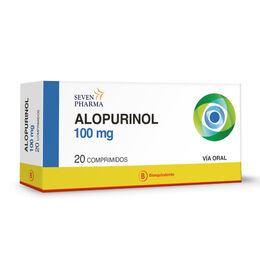Alopurinol (B) 100mg 20 Comprimidos