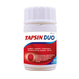 Tapsin Duo (B) Paracetamol / Ibuprofeno 30 Comprimidos Recubiertos