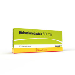 HIDROCLOROTIAZIDA COMPRIMIDOS 50 mg