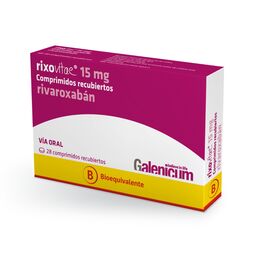 RIXOVITAE COMPRIMIDOS RECUBIERTOS 15 mg (RIVAROXABÁN)